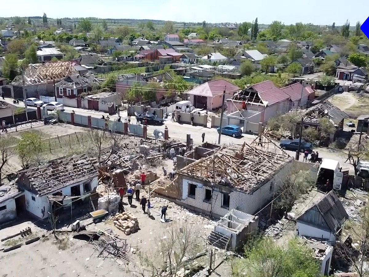 Минобороны показало видео последствий удара ВСУ по Голой Пристани в  Херсонской области - KP.RU