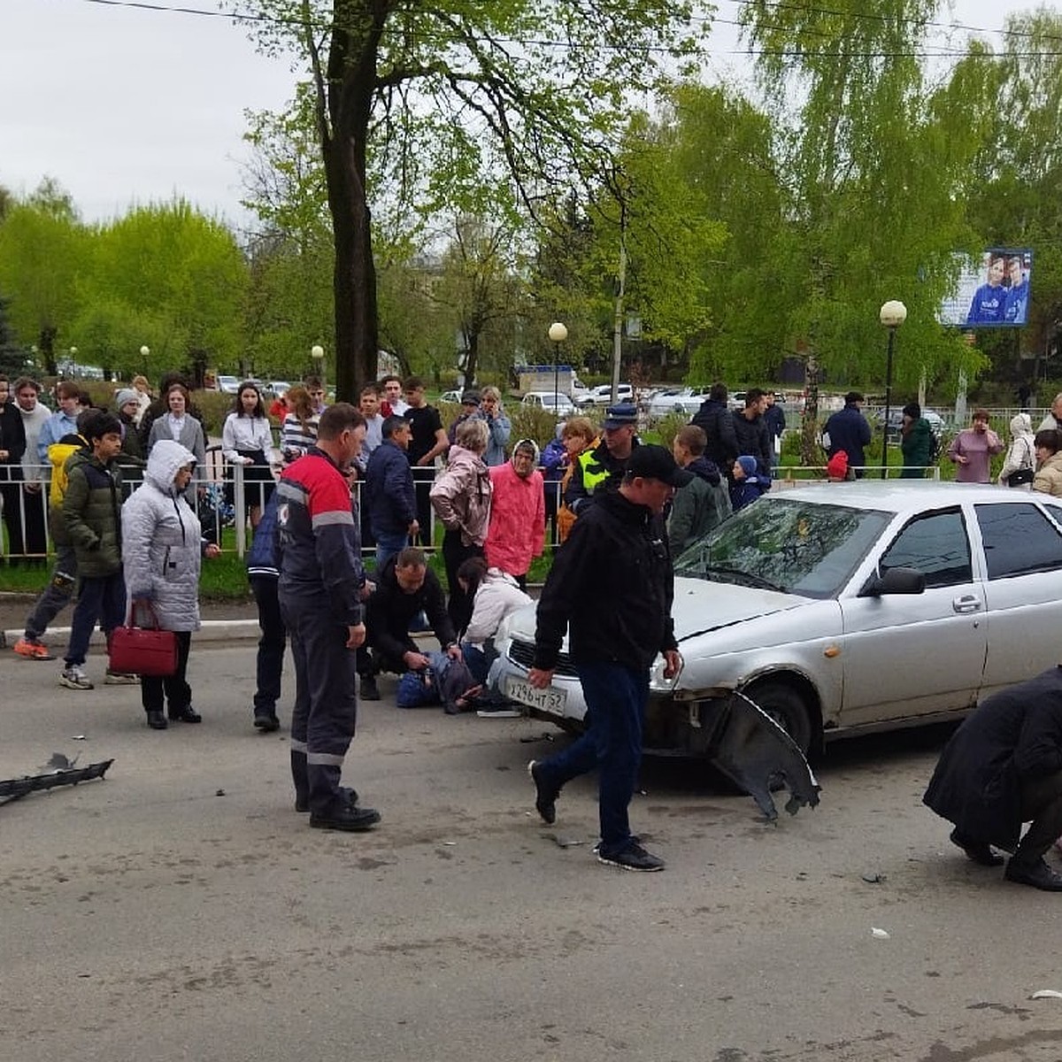 18-летний водитель сбил четверых детей на пешеходном переходе в Выксе -  KP.RU