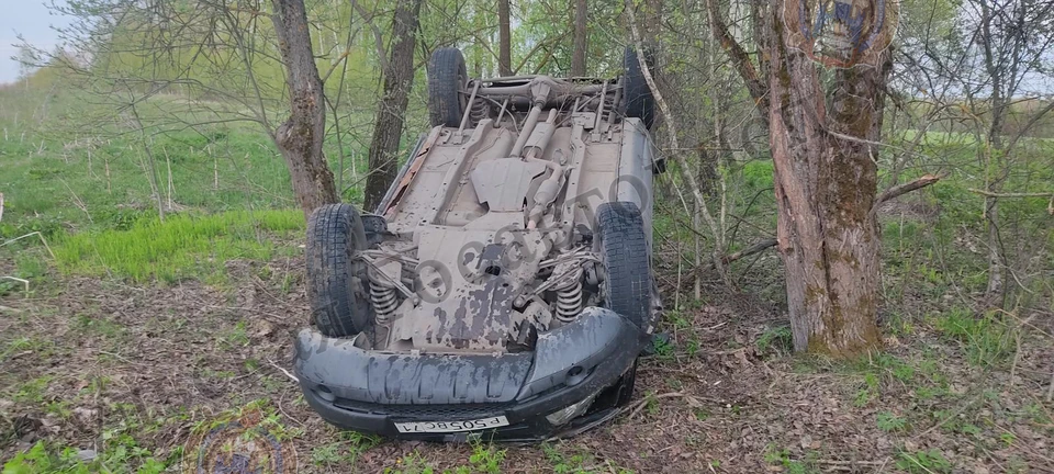 В Тульской области у Chevrolet взорвалось колесо: в ДТП пострадал ребенок
