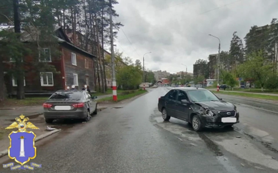 ДТП возле дома №24а по улице Гвардейской Фото: УМВД России по Ульяновской области