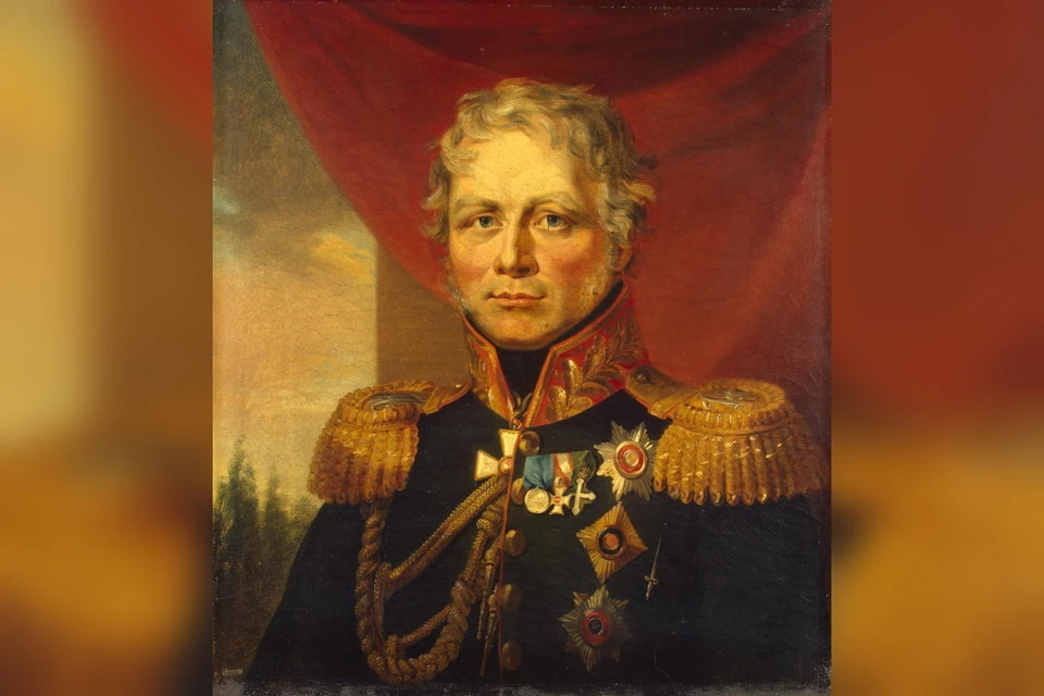 Джордж Доу. Портрет Ф.Ф. Винцингероде (не позднее 1825 года). Военная галерея 1812 года в Зимнем дворце, Государственный Эрмитаж