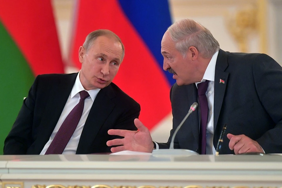 Встреча Путина и Лукашенко проходит в кабинете российского президента