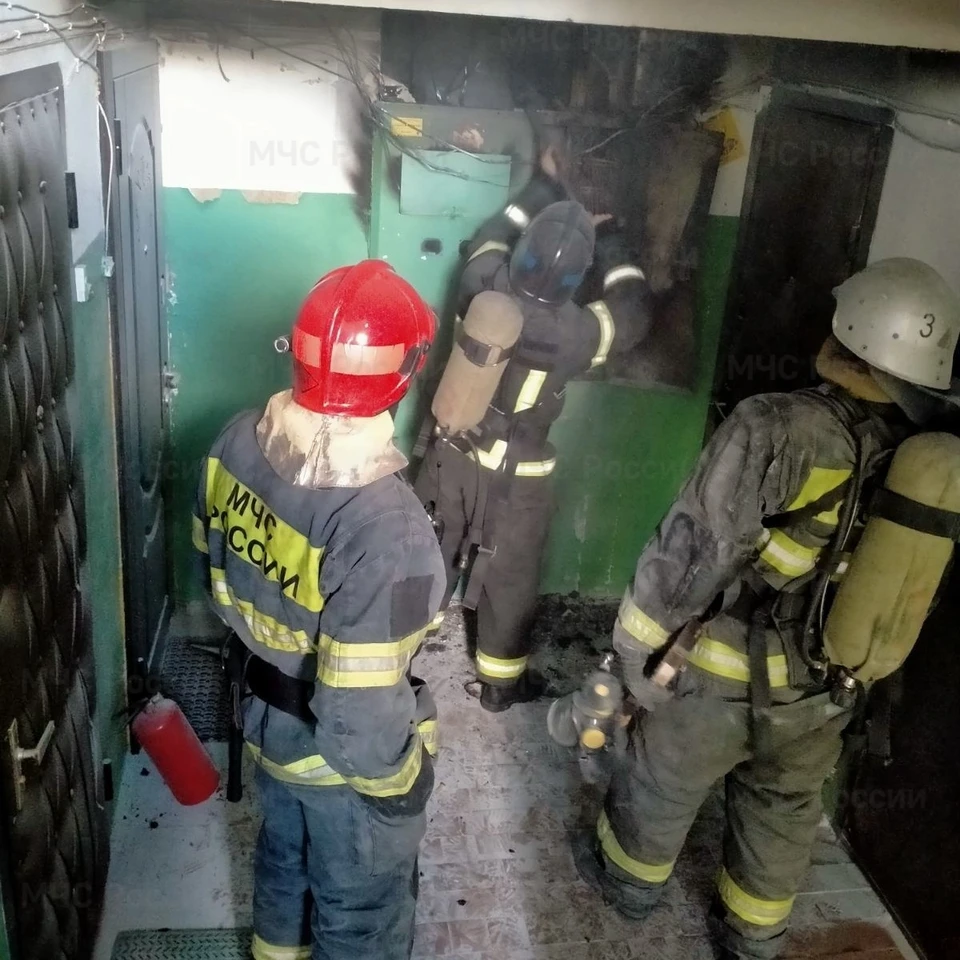 В 11 часов 25 минут поступило сообщение о пожаре.
