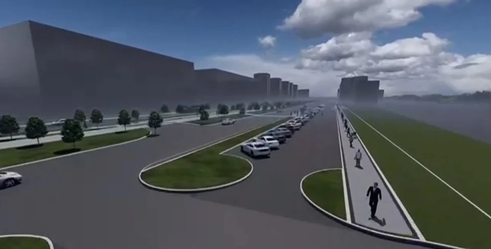 Бульвар Мирча чел Бэтрын будет продлен и расширен (Фото: скрин с видео).