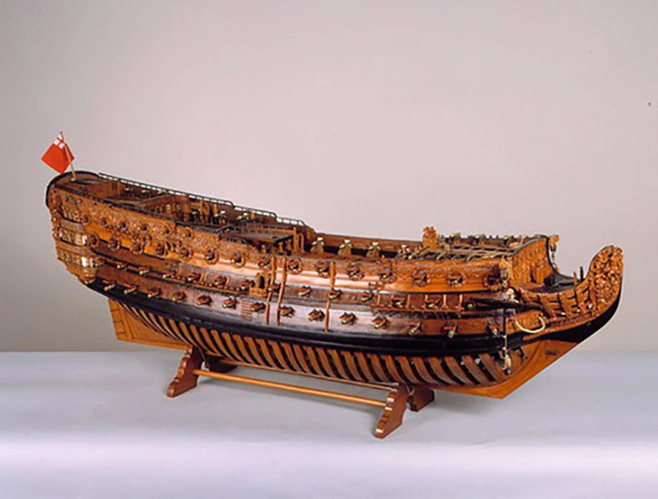 Модель стапушечного корабля «Ройал Соверейн» принадлежала самому государю. Источник: Центральный военно-морской музей