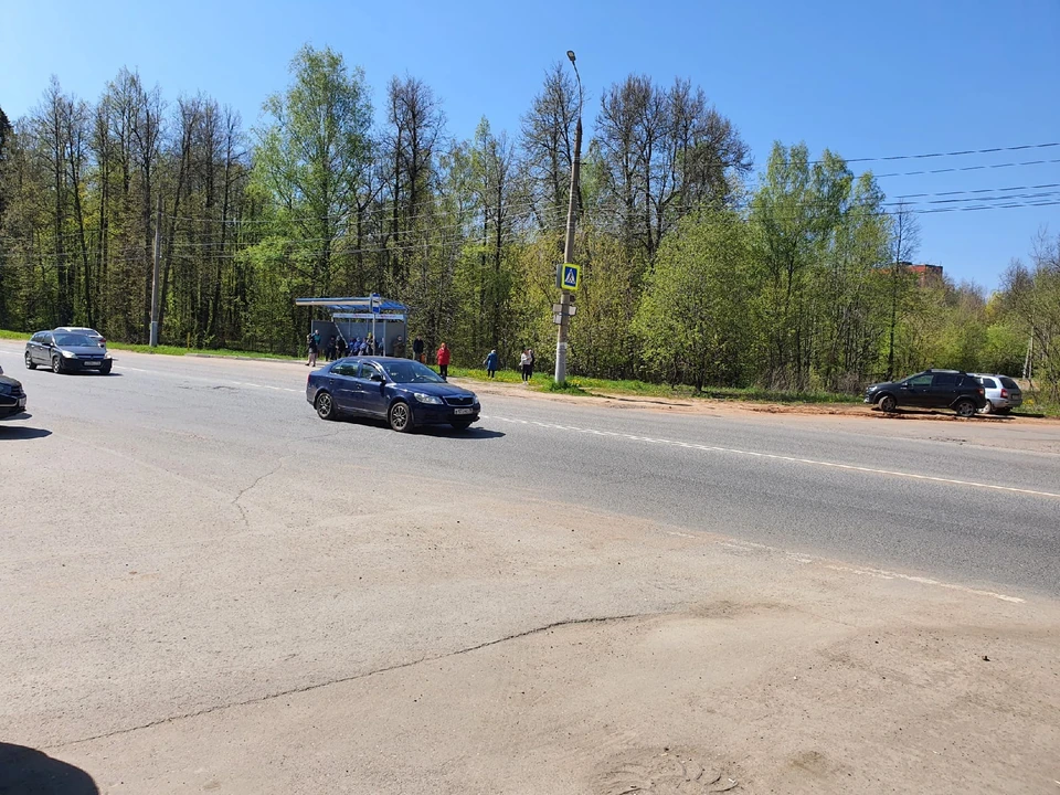 Сейчас у 7 ГКБ нерегулируемое движение. Фото: страница Фарита Губаева «ВКонтакте»