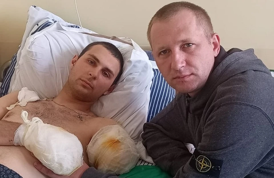 Александру провели несколько операций. Врачи обещают, что он будет ходить. Фото: Соцсети.