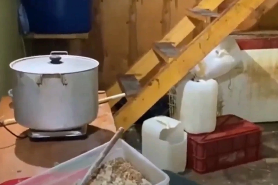 Нарколаборатория функционировала в одной из деревень Кувшиновского района. Фото: Пресс-центр МВД России