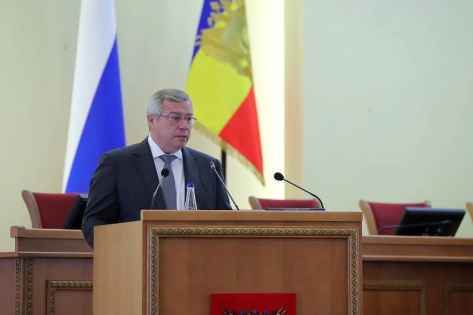 Василий Голубев рассказал, чего регион ждет в плане инвестиций в этом году. Фото: прессс-служба губернатора Ростовской области