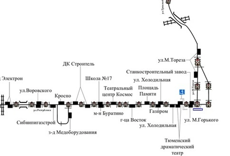 Восьмидесятый маршрут в Тюмени поменяет схему движения.