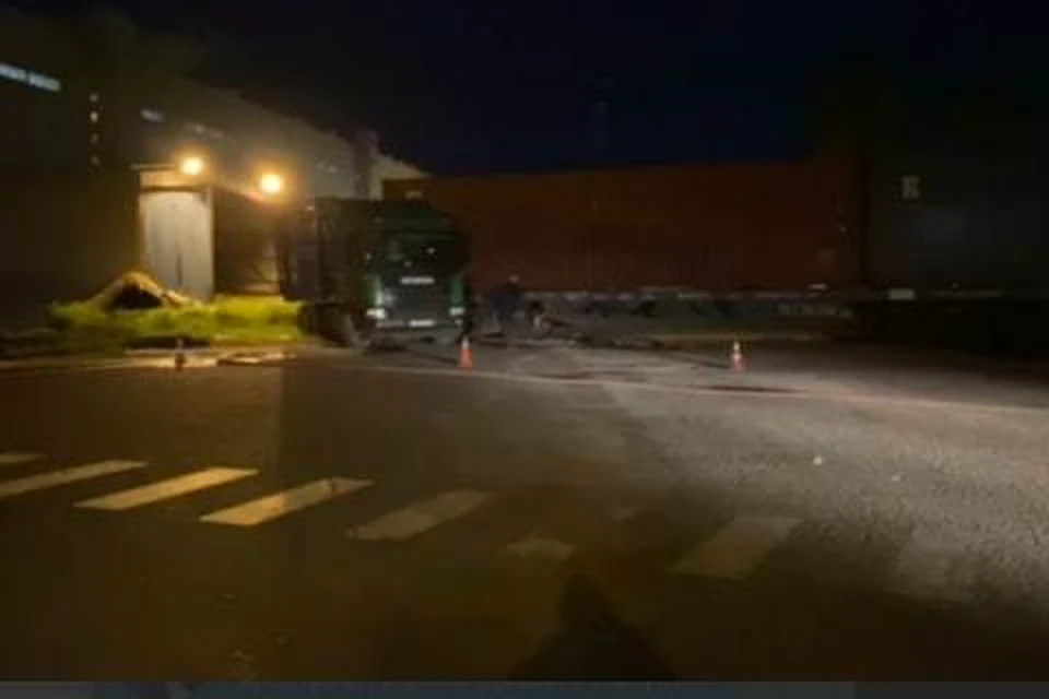 Авария произошла в темное время суток. Фото: ОПДД и ОАР УГИБДД регионального ГУ МВД.