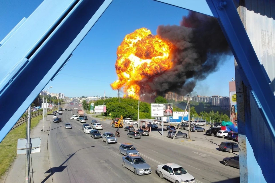 Взрыв произошел год назад. Фото: Дмитрий АЛЕКСЕНКО.
