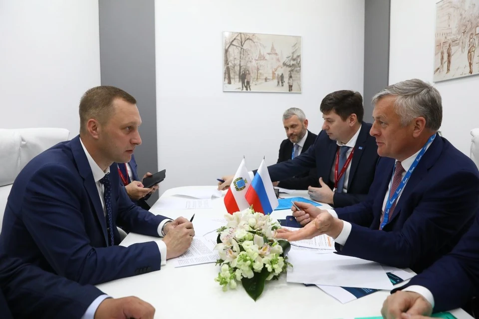 Роман Бусаргин на встрече