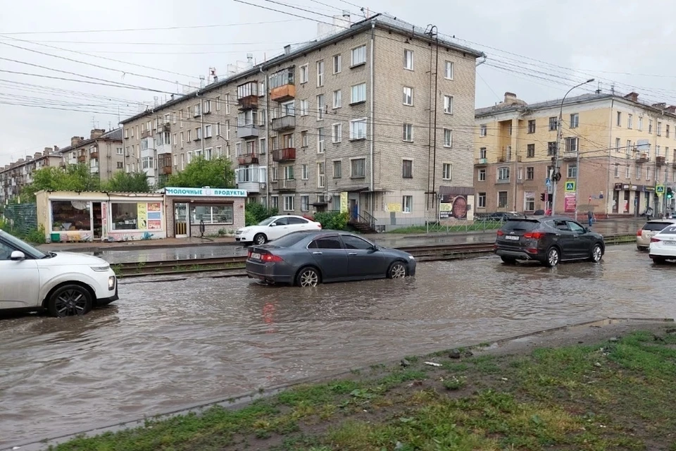 По городу текут реки. Фото: предоставили читатели КП