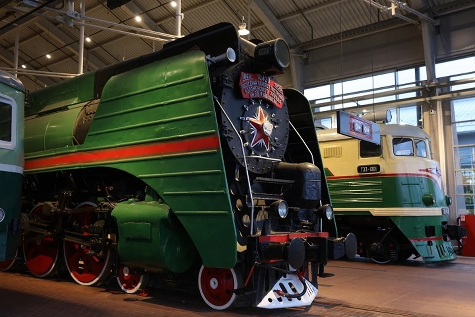 Речь идет о модели паровозе П36. Один из его экземпляров даже стоит в Музее железных дорог России. Фото: vk.com/rzd_museum