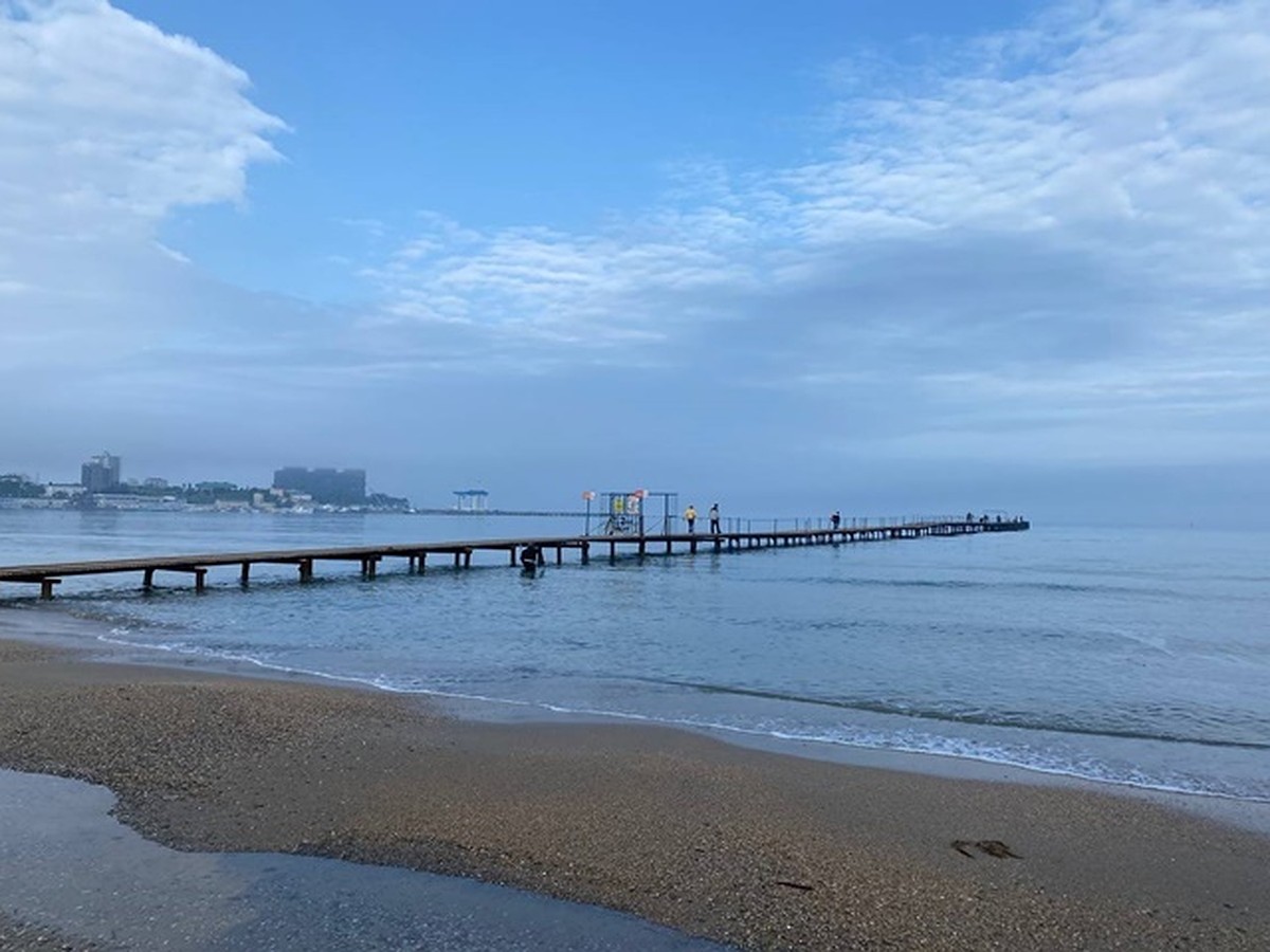 Какая температура воды в черном море в анапе