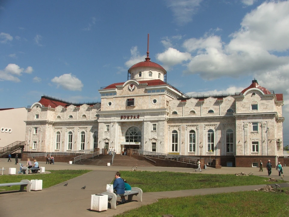 В Ижевске начались работы по обновлению привокзальной площади ж/д вокзала