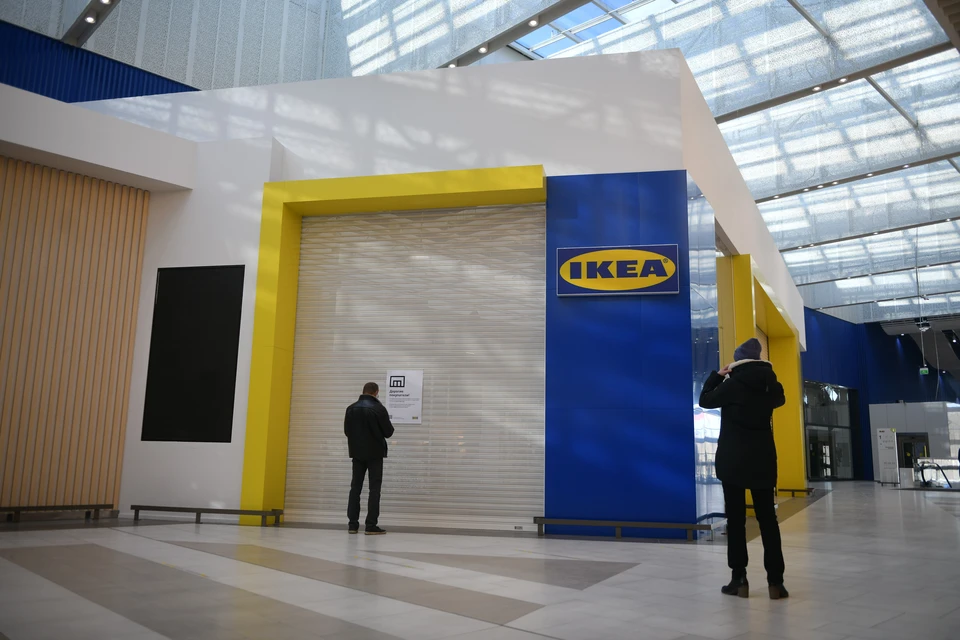 Магазины IKEA закрылись еще 4 марта 2022