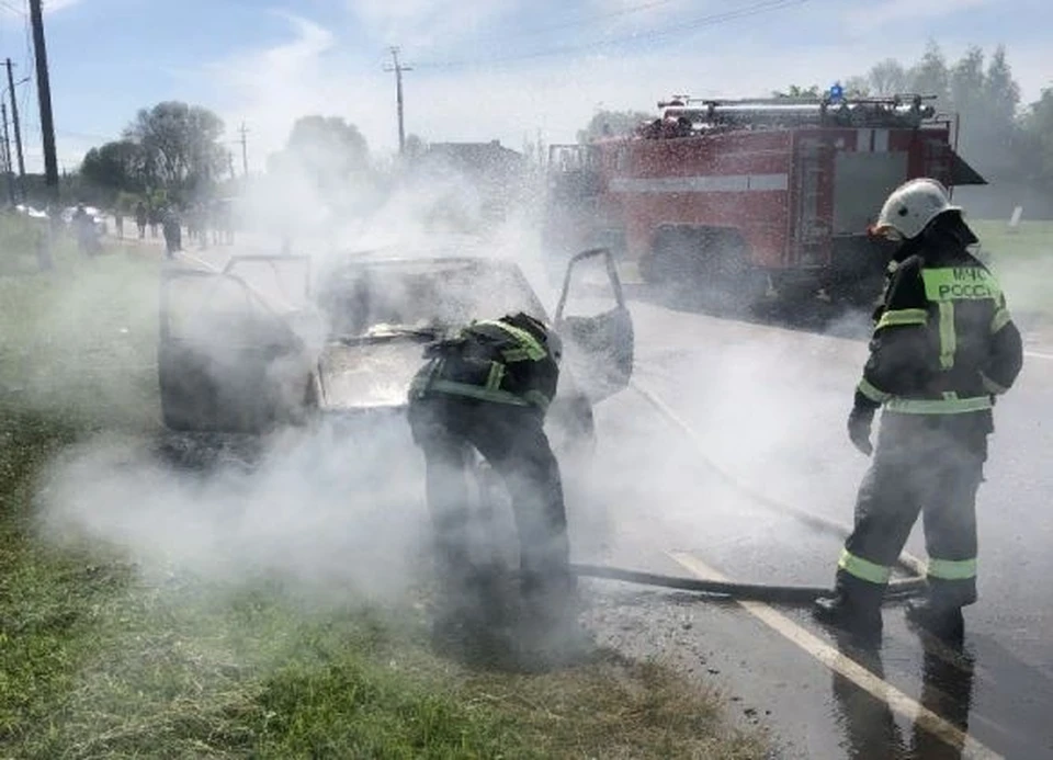 Возгорание автомобиля