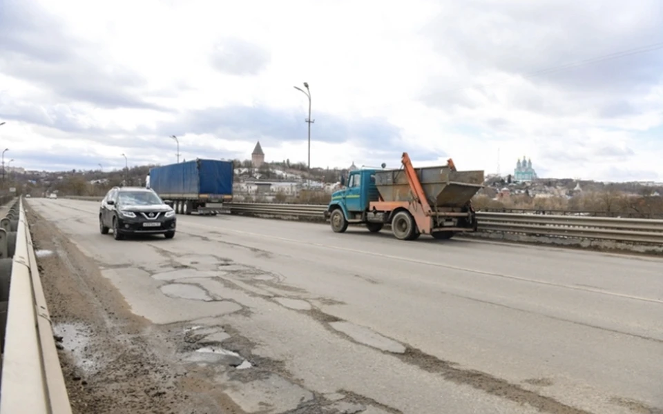 Ремонт Крестовоздвиженского моста в Смоленске начнётся 5 июля. Фото: пресс-служба администрации города.