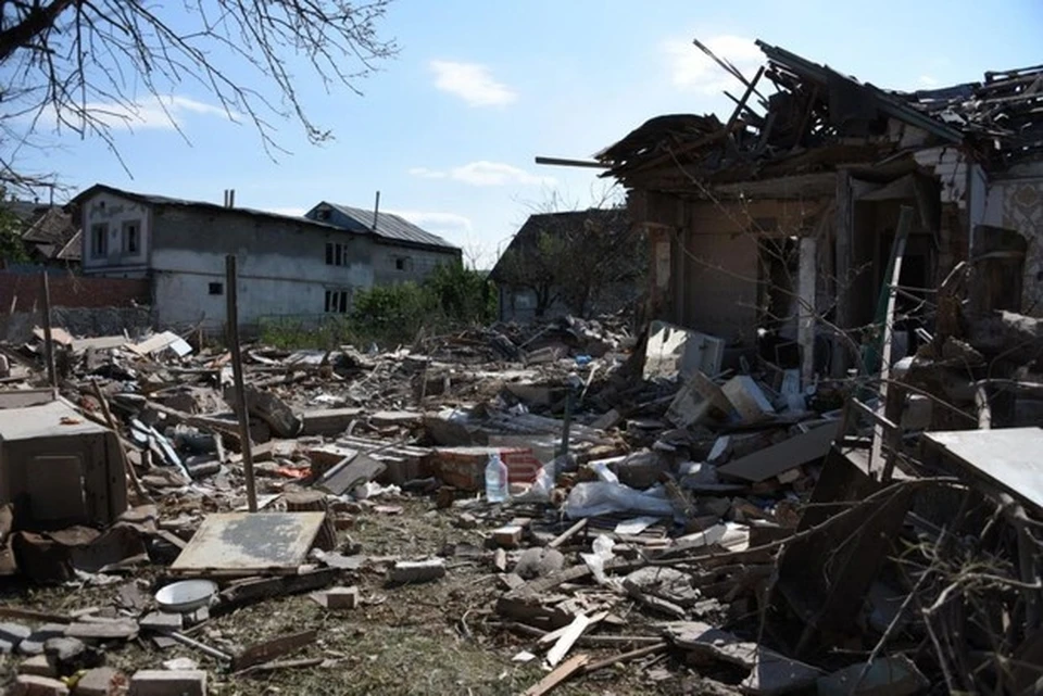 После обстрела в Белгороде частично разрушены 26 многоквартирных и 65 частных жилых домов. фото: с сайта администрации г. Белгорода.