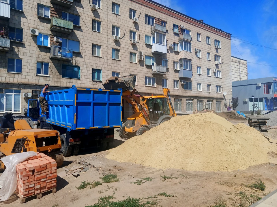 В Волгограде началась программа благоустройства дворов
