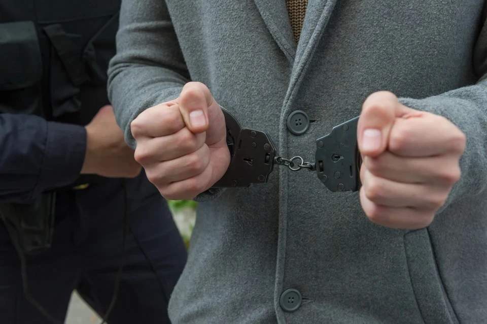 Задержанного поместили в ИВС