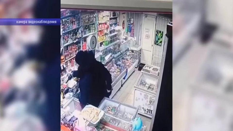 Кадр с камер видеонаблюдения