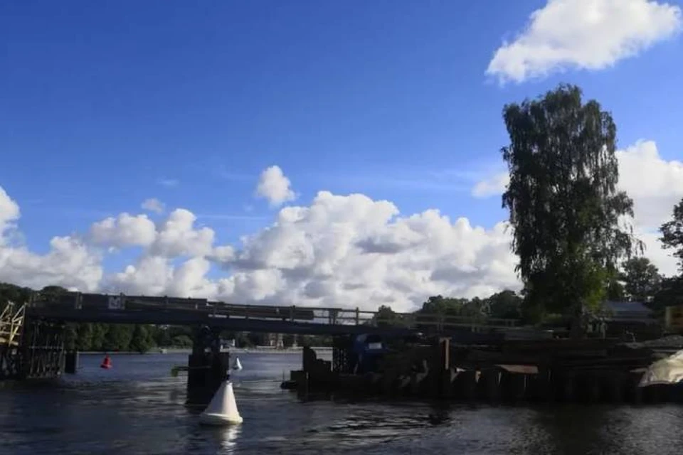 Капитальный ремонт 1-го Елагина моста в Петербурге завершится к концу 2022 года / Скрин: Мостотрест