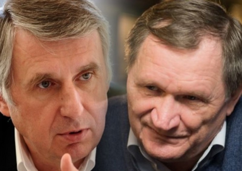 Бывший министр экономики Александр Муравский (справа) ответил экс-премьеру Молдовы Иону Стурзе, который решил дать совет нынешним властям страны. как следует общаться с народом (Фото: соцсети).