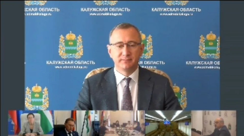 Еженедельное планёрное совещание правительства Калужской области