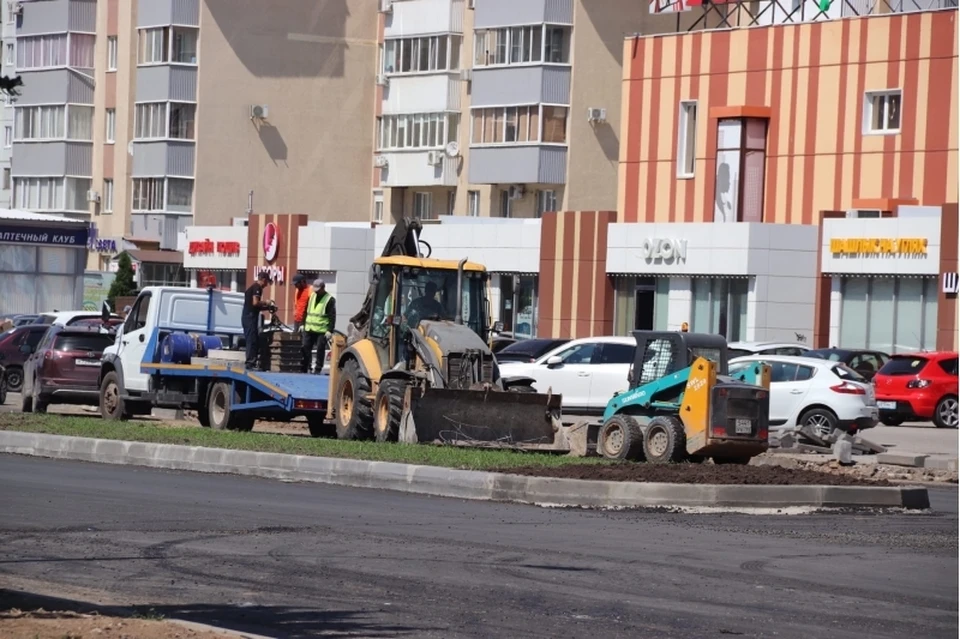 В Новом городе капитально ремонтируют проспект Ульяновский