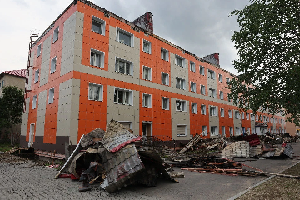 На создание временной кровли уйдет около 2 недель. Фото: gov-murman.ru