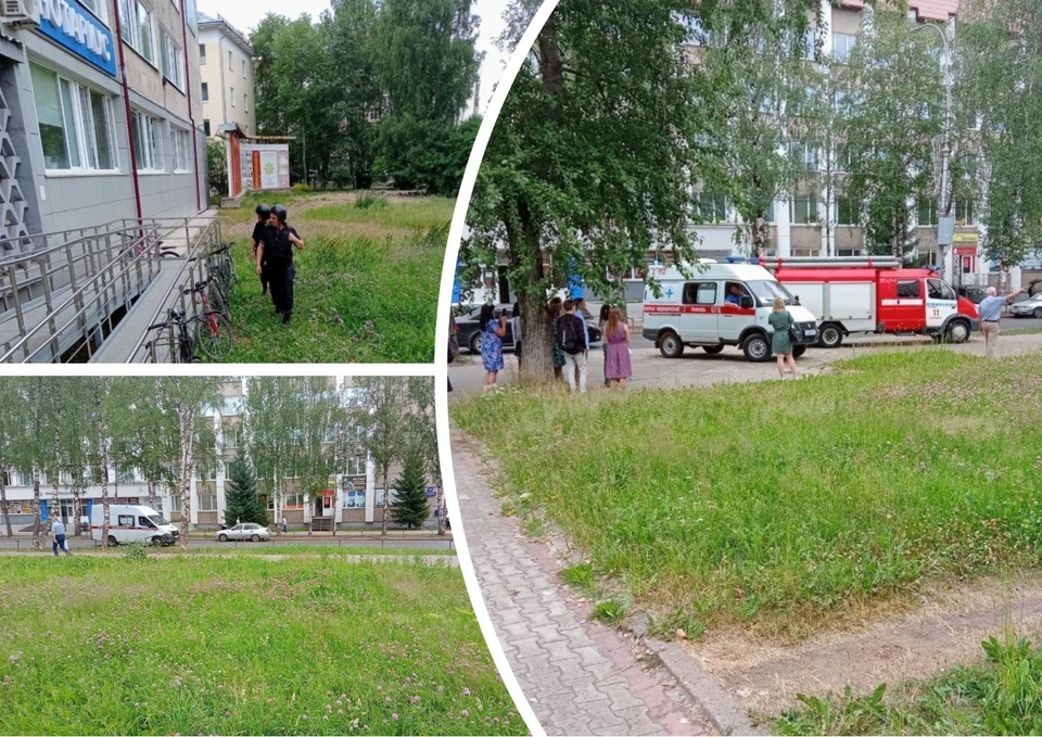 Фото очевидцев происходящего