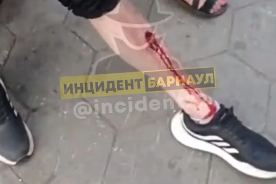 Пострадавший. Скриншот видео со страницы vk.com/incident22