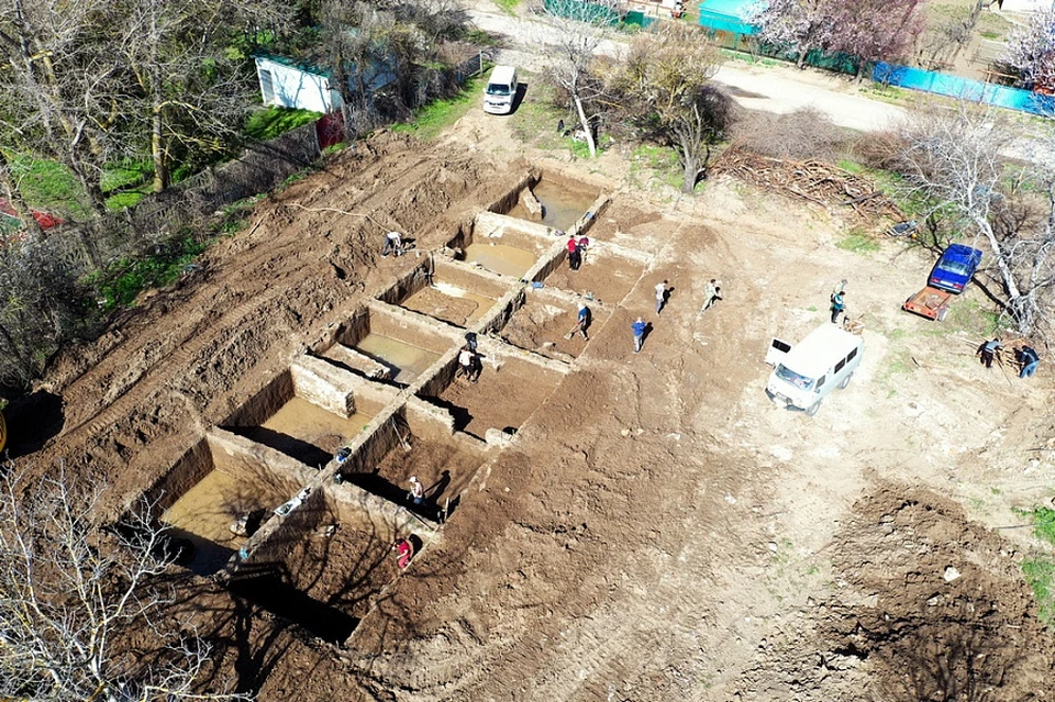 Античное поселение раскопали в поселке Кучугуры Фото: пресс-служба администрации Краснодарского края
