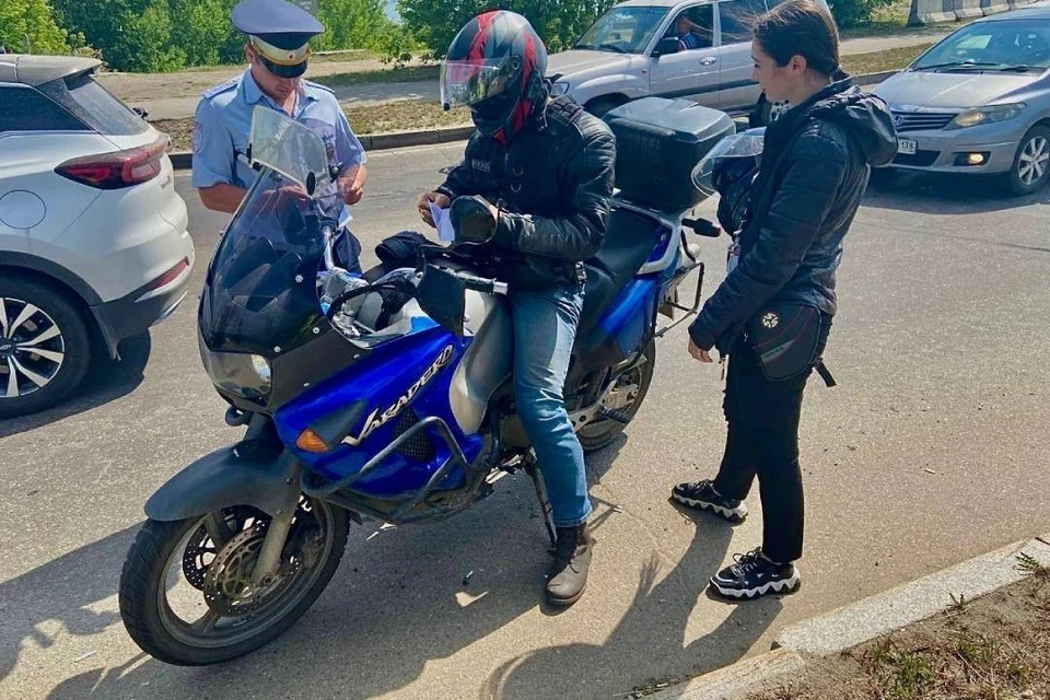 Рейды по проверке мототранспорта проходят в Иркутске.