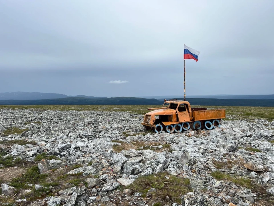 Приполярный Урал со спутника