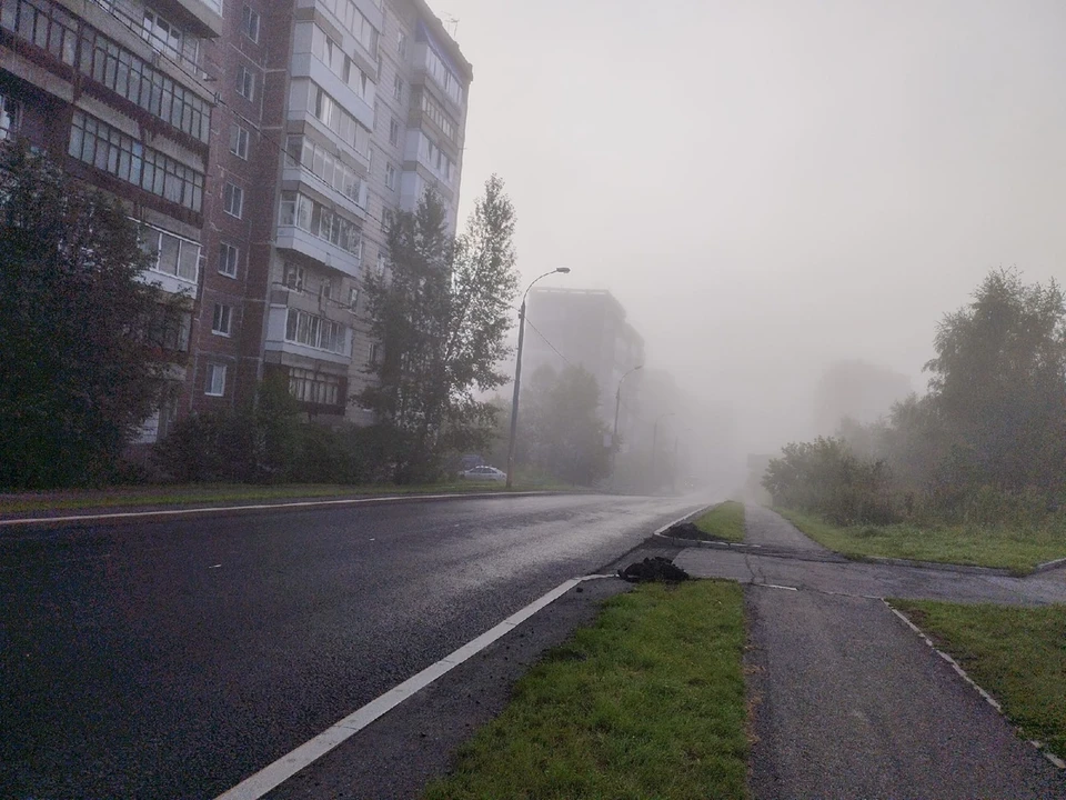 Утренние авиарейсы в Томск задерживаются из-за тумана.
