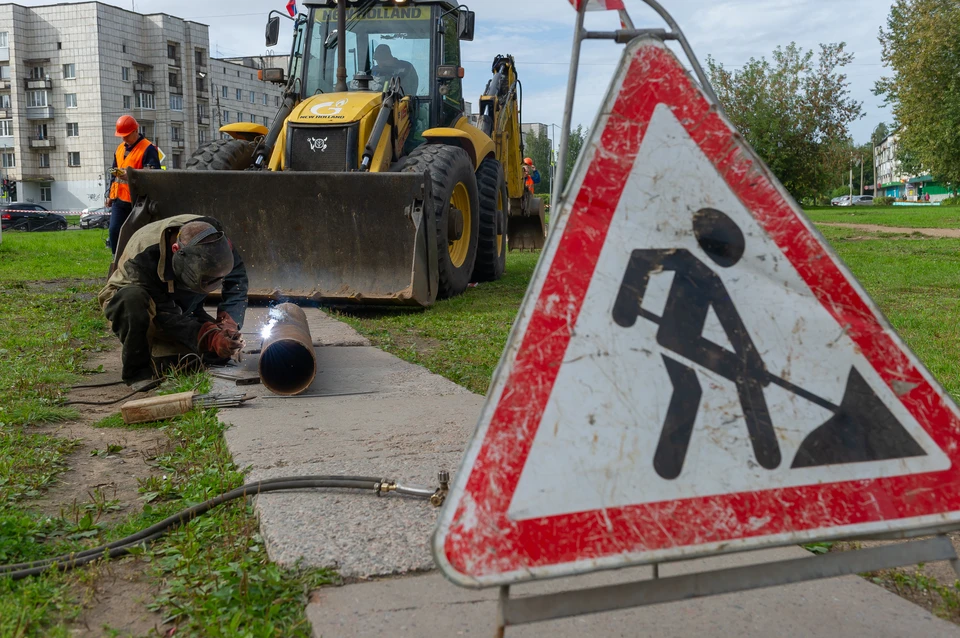 Реконструкцию теплосетей в квартале Шувалово-Озерки завершат на два месяца раньше срока