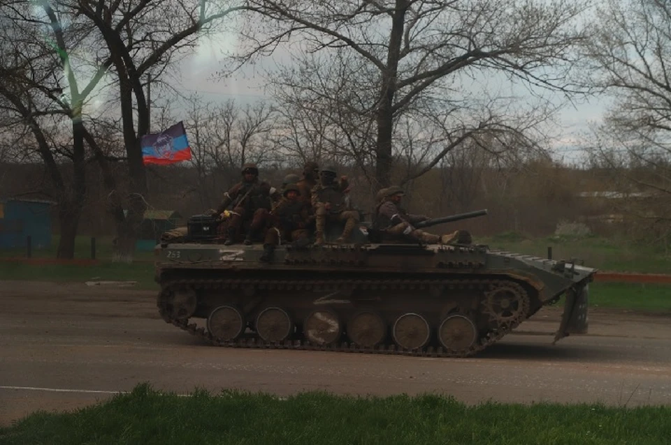 Военнослужащие ДНР закрепились на окраине Песок