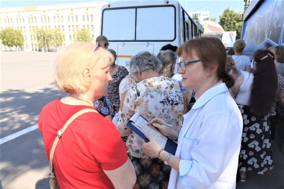 На площади будет работать мобильный центр здоровья. Фото: kirovreg.ru