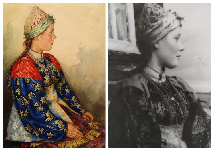 Тайна портрета красавицы: Пётр Бендель, нарисовавший усть-цилёмку, выбирал её из множества женщин