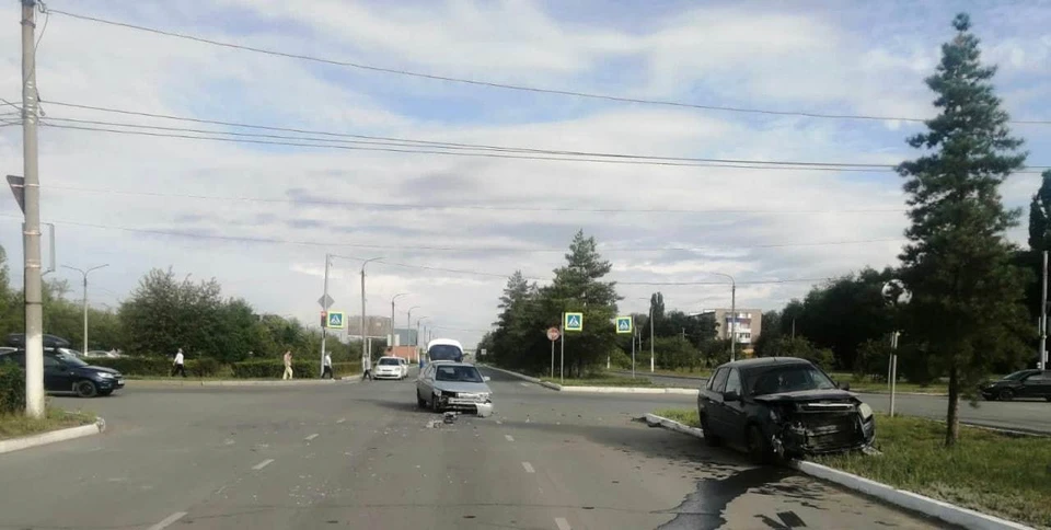 ДТП произошло в центре города