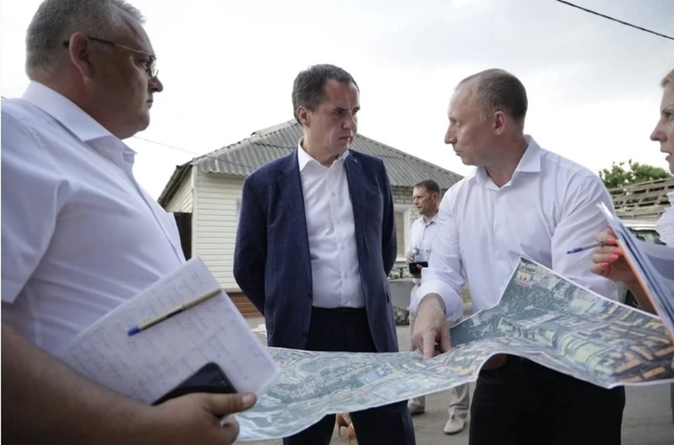 Глава региона прокомментировал ситуацию с домом на улице Павлова. фото:со страницы Вячеслава Гладкова в соцсети.