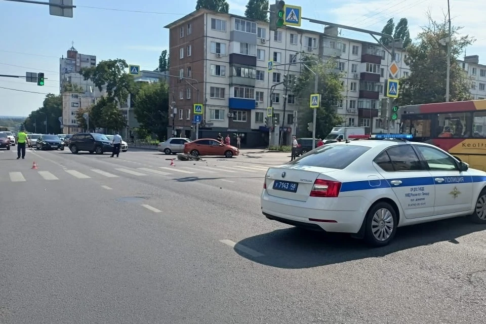 В Липецке по ДТП со скорой возбудили уголовное дело