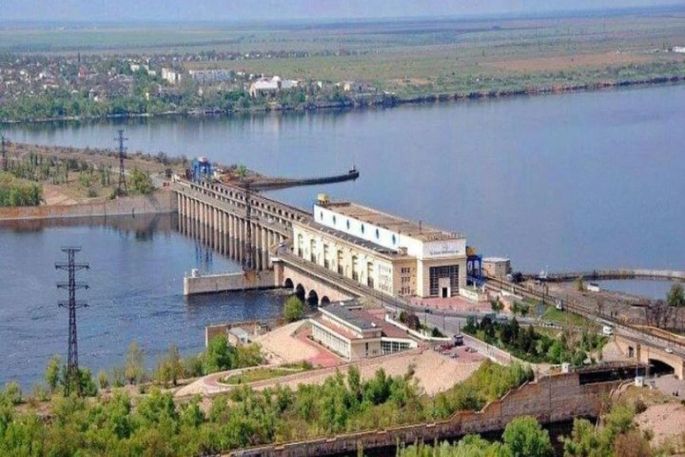 Каховская ГЭС Фото: пресс-служба военно-гражданской администрации Херсонской области