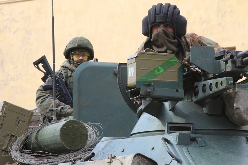 Российские военные в зоне СВО