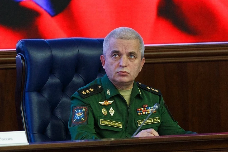 Руководитель Межведомственного координационного штаба России по гуманитарному реагированию – начальник Национального центра управления обороной Российской Федерации генерал-полковник Михаил Мизинцев.