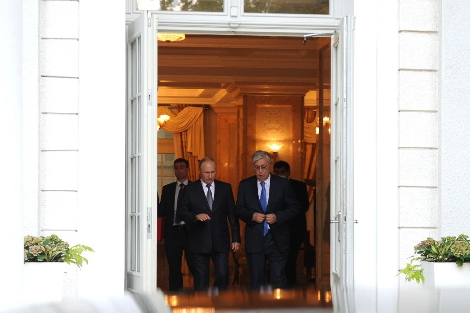 Встреча президентов России и Казахстана прошла в Сочи. Фото: kremlin.ru